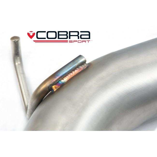 Cobra Sport VW Golf GTI (Mk7) 2.0 TSI (5G) (12-17) Resonator Delete Exhaust - Performance HQ - United Kingdom