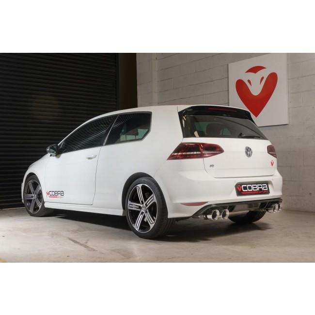 Cobra Sport VW Golf R (Mk7) 2.0 TSI (5G) (12-18) Turbo Back Exhaust - Performance HQ - United Kingdom