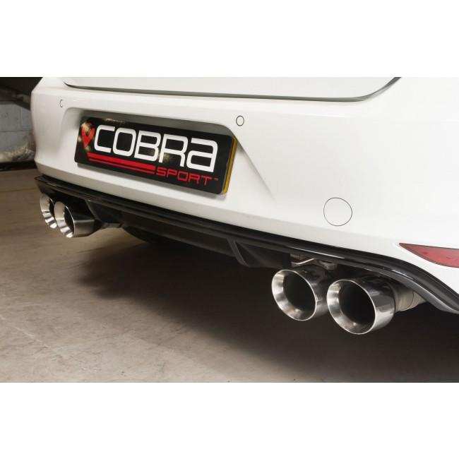Cobra Sport VW Golf R (Mk7) 2.0 TSI (5G) (12-18) Cat Back Exhaust - Performance HQ - United Kingdom