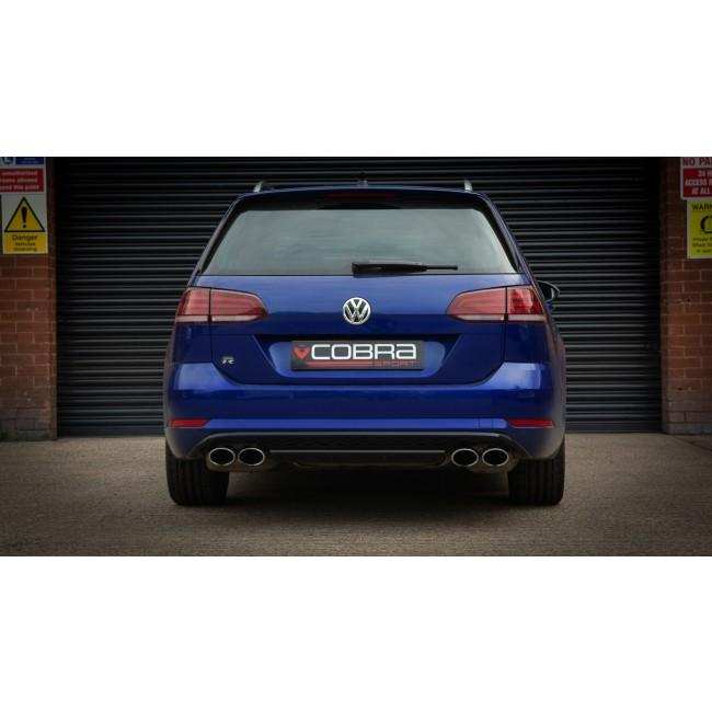 Cobra Sport VW Golf R (Mk7) Estate 2.0 TSI (12-18) Resonator Delete Exhaust - Performance HQ - United Kingdom