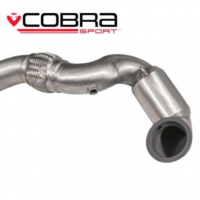 Cobra Sport VW Golf R (Mk7) 2.0 TSI (5G) (12-18) Front Downpipe Exhaust - Performance HQ - United Kingdom