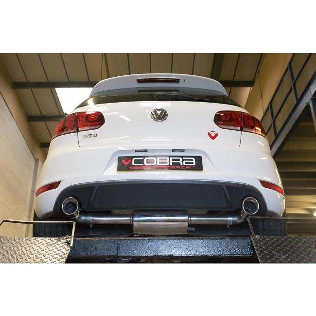 Cobra Sport VW Golf GTD (Mk6) 2.0 TDI (5K) (09-13) GTI Style Cat Back Exhaust - Performance HQ - United Kingdom