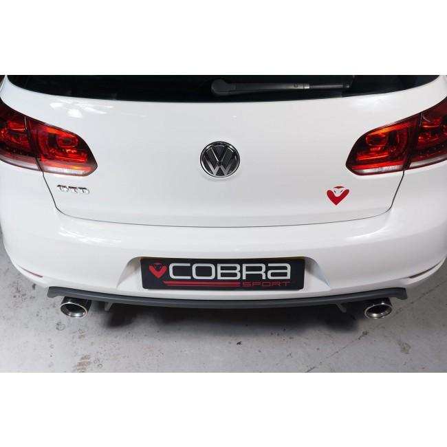 Cobra Sport VW Golf GTD (Mk6) 2.0 TDI (5K) (09-13) GTI Style Cat Back Exhaust - Performance HQ - United Kingdom
