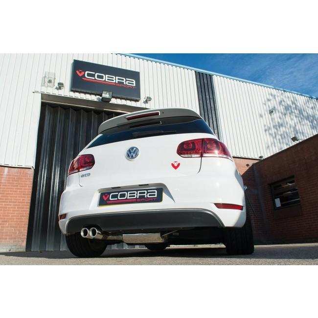 Cobra Sport VW Golf GTD (Mk6) 2.0 TDI (5K) (09-13) Cat Back Exhaust - Performance HQ - United Kingdom