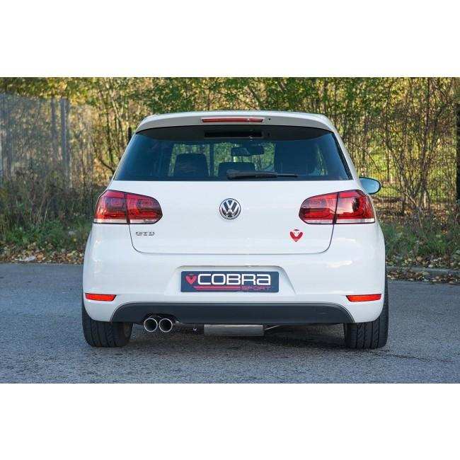 Cobra Sport VW Golf GTD (Mk6) 2.0 TDI (5K) (09-13) Cat Back Exhaust - Performance HQ - United Kingdom
