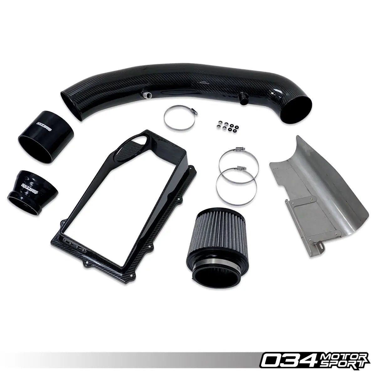 034Motorsport X34 4″ Carbon Fiber Open-Top Cold Air Intake System Audi TT RS & RS3 2.5 TFSI EVO