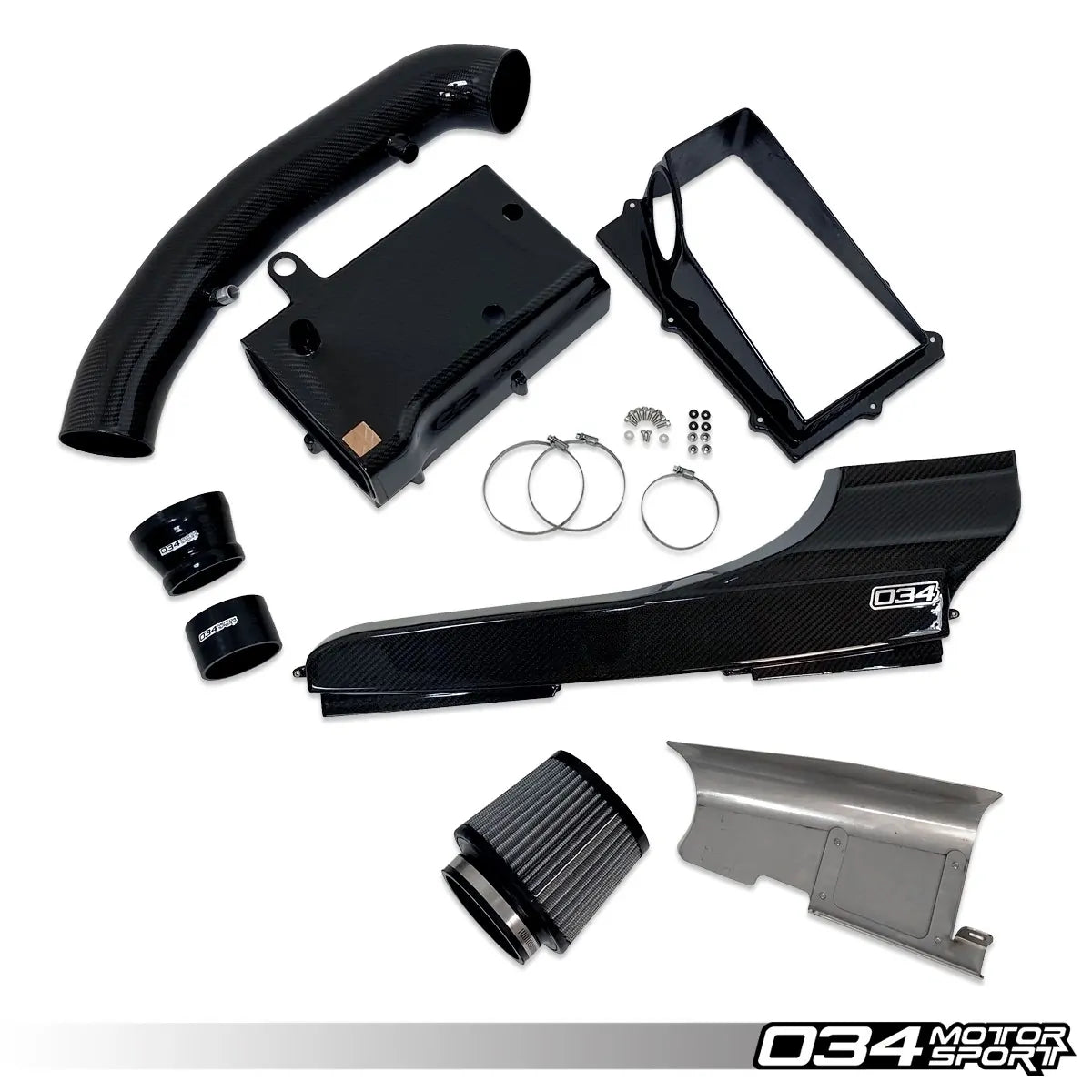 034Motorsport X34 Carbon Fiber Open-Top 4″ Intake Bundle Audi TTRS & RS3 2.5 TFSI EVO